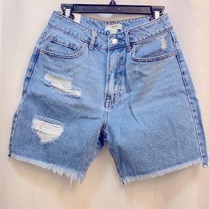 Denim shorts